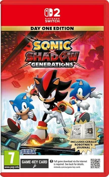 Игра Sonic x Shadow Generations Day One Edition Nintendo Switch 2 (русские субтитры)