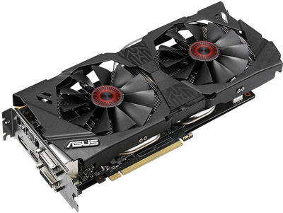 Видеокарта GeForce GTX 970 4GB Asus Strix DirectCU II (STRIX-GTX970-DC2-4GD5) Б/У