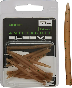 Противозакручиватель Brain Anti Tangle Sleeve 53mm (10 шт/уп) Brown SGXA-CA03-53 (1858-25-05)