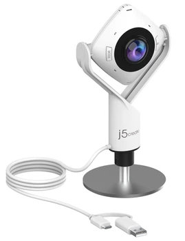 Веб-камера j5create Bеб-камера JVCU360-N USB A/C (JVCU360-N)