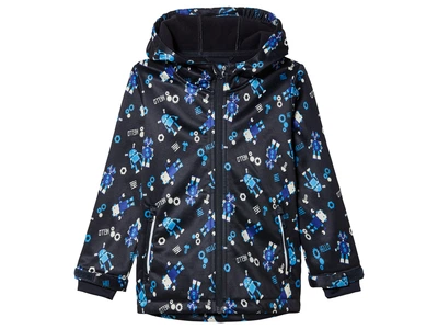 Куртка Softshell (софтшел) водоотталкивающая и ветрозащитная для мальчика Lupilu BIONIC-FINISH® ECO 445130 098-104 см (2-4 years) темно-синий