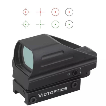 Прицел коллиматорный Vector VICTOPTICS Z3 1X22X33 4 вида красной и зеленой сетки RDSL03