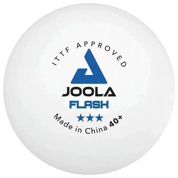 Мячи для настольного тенниса Joola Flash 40+ White 6шт (40041)