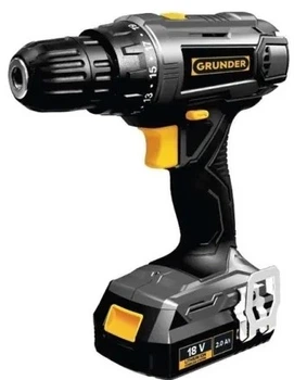 Дриль-шуруповерт Grunder акумуляторний CD-L1118 18 В 2 А/год (4772013276821)