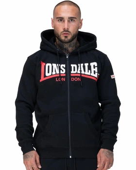 Кофта чоловіча Lonsdale GARRIGILL 117776-1519 XL Black/White/Red (4255581580472)