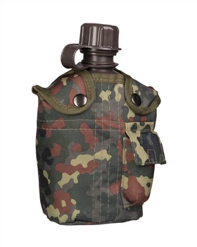 Фляга в чохлі Mil-Tec US Style Plastic Canteen 1л Flectar 14505021-1000 (Takctik-2109M-T)