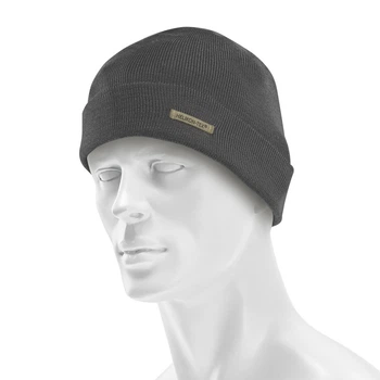 Шапка тактична Helikon-Tex утеплена Winter Merino One size Сірий (Takctik-2212M-T)