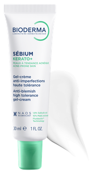 Гель крем Bioderma для лечения акне Sébium Kerato Gel-crème 30 мл
