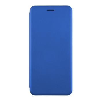 Кожаный чехол-книжка 360 Hard для Infinix HOT 50 Pro карман для карт Dark Blue