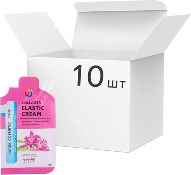 Набір кремів для обличчя Eyenlip Collagen Elastic Cream з колагеном для пружності шкіри 25 мл х 10 шт (8800000253709)
