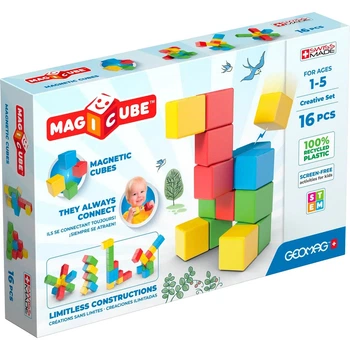 Детские магнитные кубики "MAGICUBE Creative" Geomag 247GM 16 штук