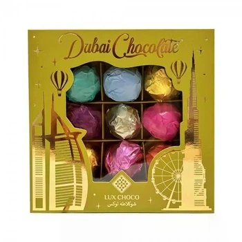 Асорті дубайських цукерок Lux Choco Green, 340 г