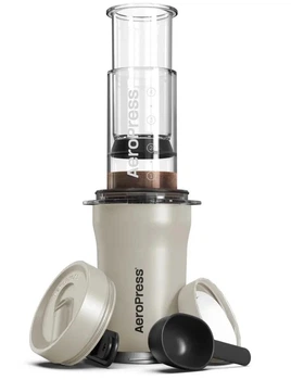Аэропресс для приготовления кофе AeroPress Go Plus Travel System White