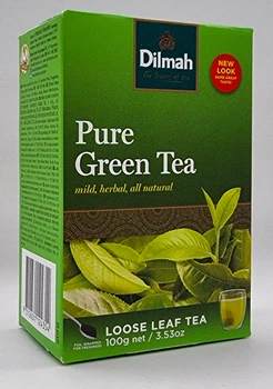 Чай зелёный Dilmah Pure Green 100 грамм