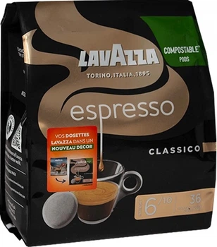 Кофе в чалдах Senseo Lavazza Espresso Classico 36 чалда (Philips Senseo 62 мм)