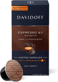 Кофе в капсулах NESPRESSO Davidoff Espresso 57 Dark & Chocolatey 10 шт