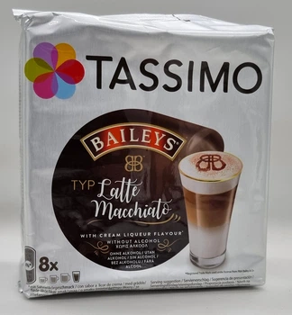 Кофе в капсулах Tassimo Baileys Latte Macchiato 8 порций.