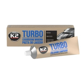 Полірувальна паста для ручного полірування з воском K2 Turbo 120 г