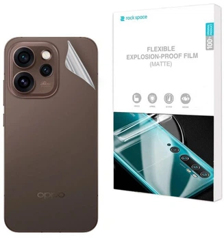 Антибликовая пленка на заднюю панель RockSpace Explosion-Proof Matte для OPPO Reno 15 Pro