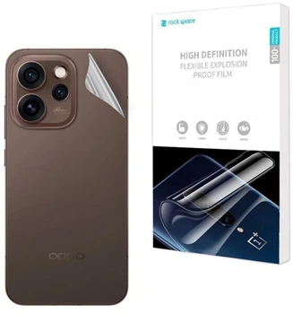 Защитная пленка на заднюю панель RockSpace Explosion-Proof SuperClear для OPPO Reno 15 Pro