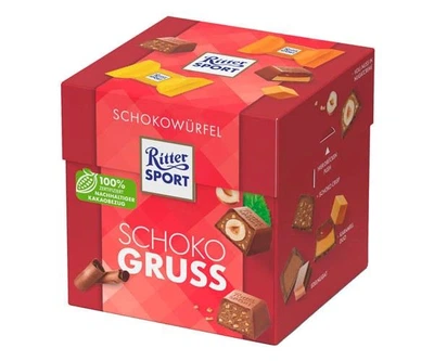 Шоколадні цукерки Ritter Sport Schoko Gruss 176 г