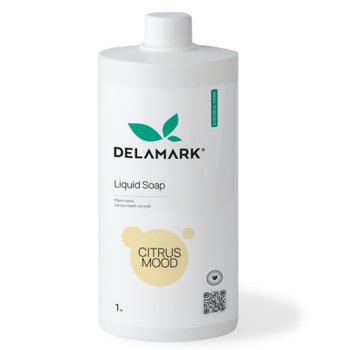 Рідке мило DeLaMark Цитрусовий настрій, 1 л