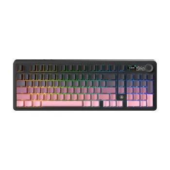 Механічна клавіатура Ajazz AK980 V2, Black Pink