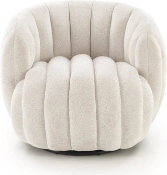 Fotel wypoczynkowy Halmar FRASER Kremowy (5905248135031)