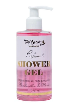 Гель для душу парфумований Маршмеллоу та Мускус, Marshmallow & Musk Топ Б'юті Top Beauty 250 мл