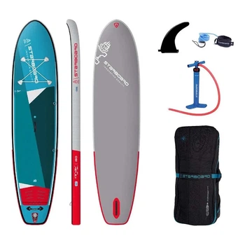 SUP Доска StarBoard Inflatable Sup 11'2 X 31+ X 5.5 iGo Zen Roll SC Серый/Синий (1053-2011230601001)