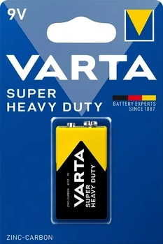 Батарейки крона Varta 6F22/9-volt алкалайн 9V/360 mAh 1 шт/уп. (626656)