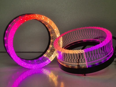 Маска для лінз 5D i5 100 Glory Crystal Ангельські очі RGB