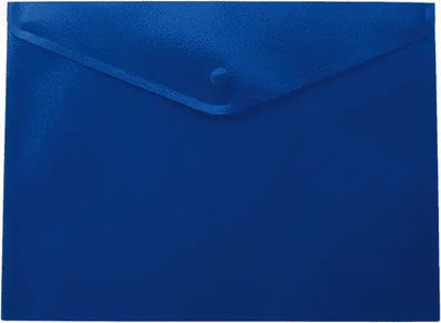 Папка-конверт Buromax A4 синій напівпрозорий 170 мкм. (BM.3925-02)