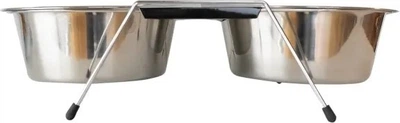 Набір металевих мисок на підставці Active Canis 2 x 1.8 л (5705833970463)