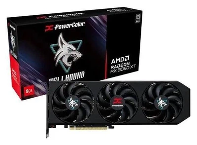 Видеокарта PowerColor Radeon RX 9060 XT Hellhound 8GB OC
