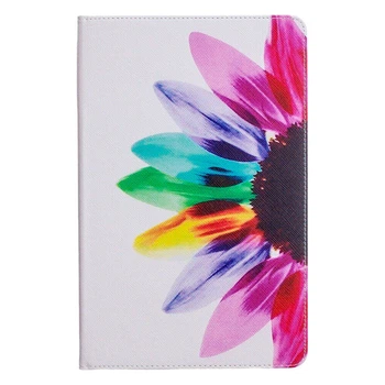 Чехол (книжка) Xiaomi Redmi Pad SE, Zarmans, Цветок-Радуга, Рисунок - 604535