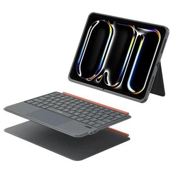 Чехол (клавиатура) Apple iPad 10.2 2019 / iPad 10.2 2020 / iPad 10.2 2021 / iPad PRO 10.5, Wiwu MK-005, Серый - 603765
