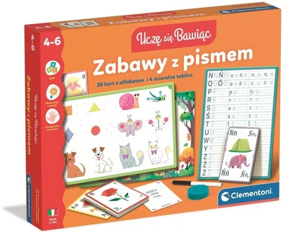 Gra interaktywna Clementoni Zabawy z pismem (50431)(8005125504312)