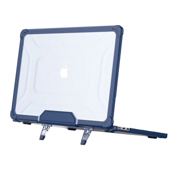 Чехол (накладка) Apple MacBook Air 13 M4, Color Diagram, Синий - 606752