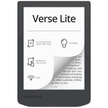 Электронная книга PocketBook 619 Verse Lite, Серый - 585235