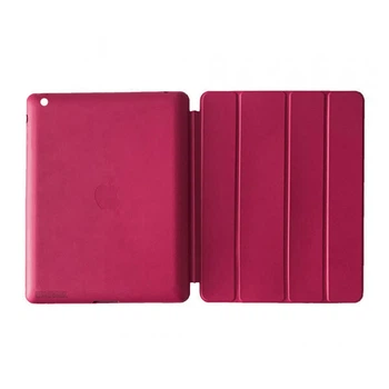 Чохол (книжка) Apple iPad 2 / iPad 3 / iPad 4, Smart Case Classic, Hot Pink, Рожевий - 298907