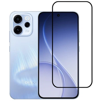 Защитное стекло LUX для Oppo Reno15 F / Reno15 FS полная проклейка черный
