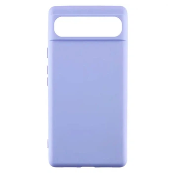 Чехол (накладка) Google Pixel 7a, GETMAN Liquid Silk, Light Purple, Фиолетовый - 672709