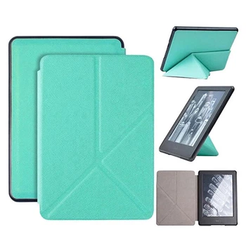 Чехол (книжка) Amazon Kindle 2022, BeCover Ultra Slim Origami, Зеленый - 379844