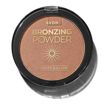 Бронзуюча пудра для обличчя Avon Deep tan/насичена засмага 13,5 г
