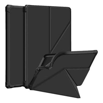 Чехол (книжка) Amazon Kindle 2021, BeCover Ultra Slim Origami, Черный - 381386