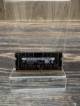 Оперативна памʼять Micron ( 16GB 2Rx8, PC4-2666V-SE1-11) DDR4 16GB 2666MHz SO-DIMM Б\В - Б/У