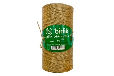 Нить джутовая Birlik- 400г x 400м (ДН-400)