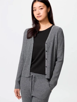 Кардиган в'язаний жіночий Uniqlo 23106593 S Сірий (1159853823)