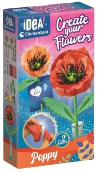 Набір для творчості Clementoni Міні-фабрика квітів Мак 18345 (8005125183456)
